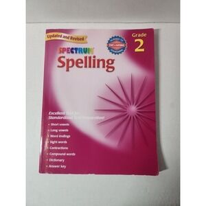 Spectrum Reading Grade 2 Paperback Spectrum Made In USA 2007 Carson Delosa